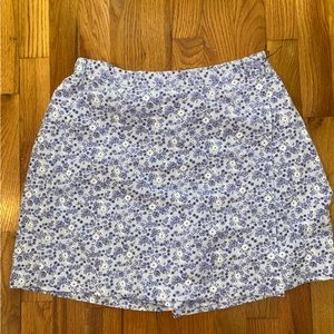 RUSS cotton floral skort